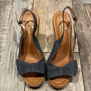 Kate Spade Women's Denim Slingback Sandals